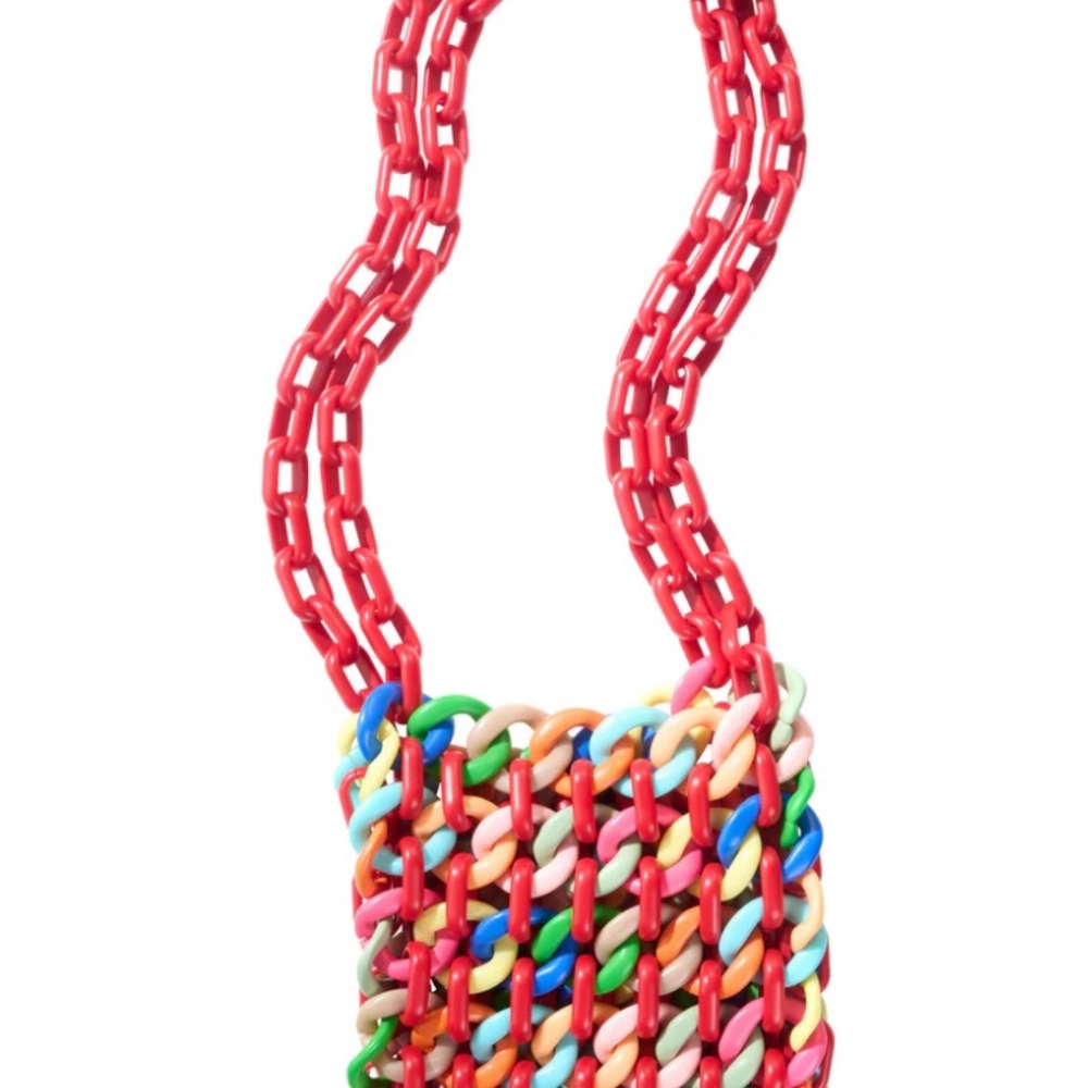 Rainbow Chain Link Bag